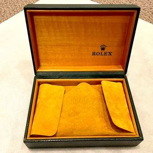 Authentic Rolex wooden box (Discontinued version)
